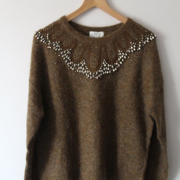 India Hicks Day Birger et Mikkelsen Safari Sweater Size Large - Picture 3 of 6